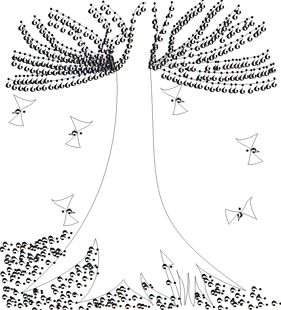 The tree of many questions